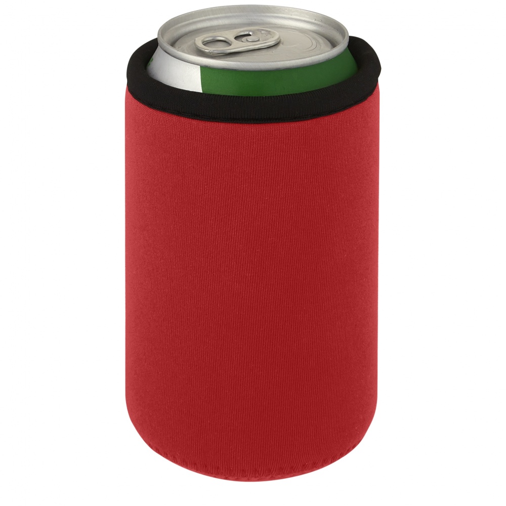 Logo trade promotional products image of: Vrie recycled neoprene can sleeve holder