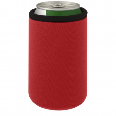 Logo trade promotional merchandise image of: Vrie recycled neoprene can sleeve holder