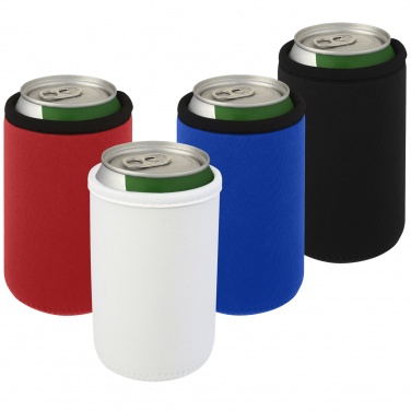 Logo trade promotional products image of: Vrie recycled neoprene can sleeve holder