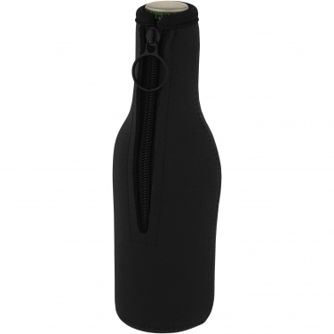 Logo trade promotional gifts picture of: Fris recycled neoprene bottle sleeve holder