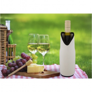 Logotrade promotional giveaway image of: Noun recycled neoprene wine sleeve holder