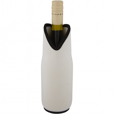 Logo trade promotional gifts picture of: Noun recycled neoprene wine sleeve holder