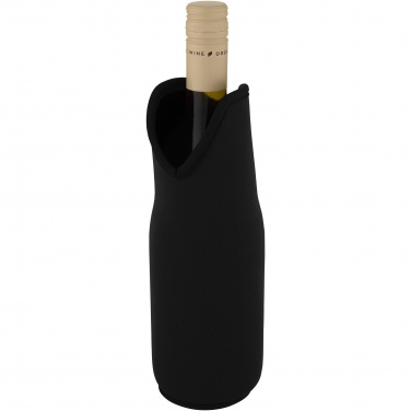 Logo trade promotional merchandise photo of: Noun recycled neoprene wine sleeve holder