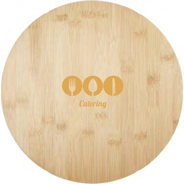 Logo trade promotional gift photo of: Mangiary bamboo pizza peel and tools