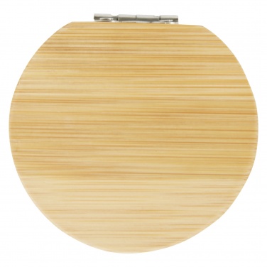 Logotrade promotional products photo of: Afrodit bamboo pocket mirror