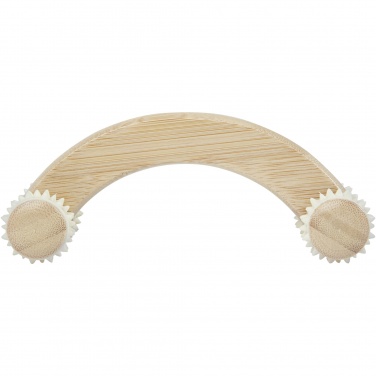 Logo trade promotional giveaways image of: Volu bamboo massager