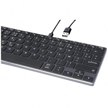 Logotrade promotional products photo of: Hybrid performance Bluetooth keyboard - AZERTY