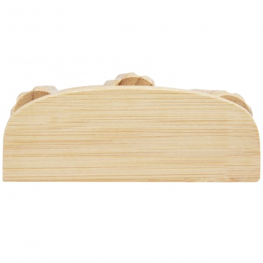 Logo trade promotional item photo of: Venis bamboo foot massager