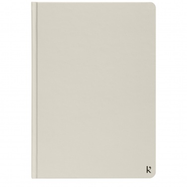 Logo trade promotional giveaways image of: Karst® A5 stone paper hardcover notebook - lined