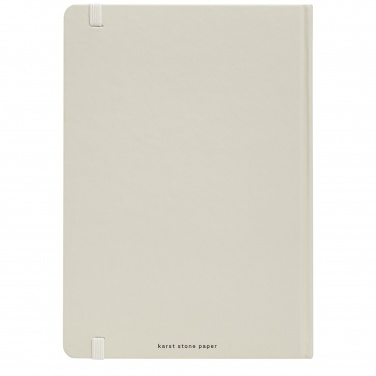 Logo trade promotional giveaways picture of: Karst® A5 stone paper hardcover notebook - lined