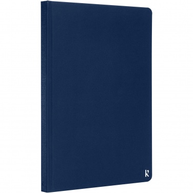 Logo trade promotional item photo of: Karst® A5 stone paper hardcover notebook - lined