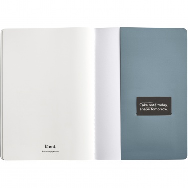 Logo trade promotional gift photo of: Karst® A5 stone paper journal twin pack