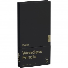 Karst® 5-pack 2B woodless graphite pencils