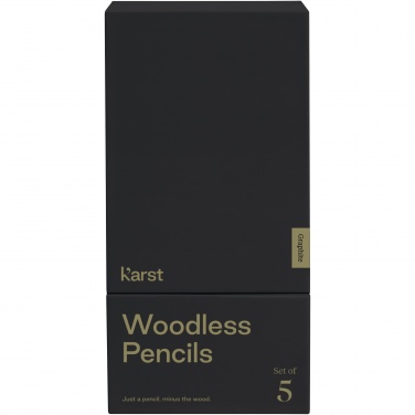 Logotrade advertising product image of: Karst® 5-pack 2B woodless graphite pencils