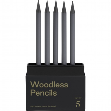 Logotrade advertising product picture of: Karst® 5-pack 2B woodless graphite pencils