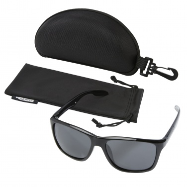 Logo trade promotional gifts picture of: Eiger polarized sunglasses in recycled PET casing