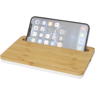 Logotrade promotional merchandise photo of: Medake 10W bamboo wireless charger