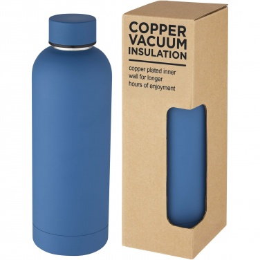 Logo trade promotional gifts picture of: Spring 500 ml copper vacuum insulated bottle