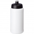 Baseline® Plus 500 ml bottle with sports lid, Solid black / White