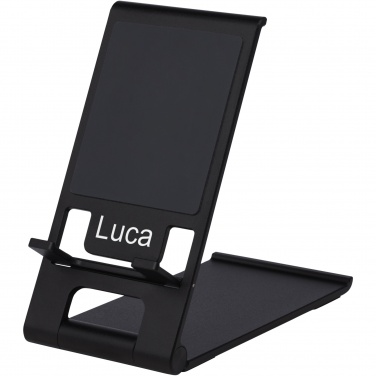 Logo trade promotional giveaways picture of: Rise slim aluminium phone stand