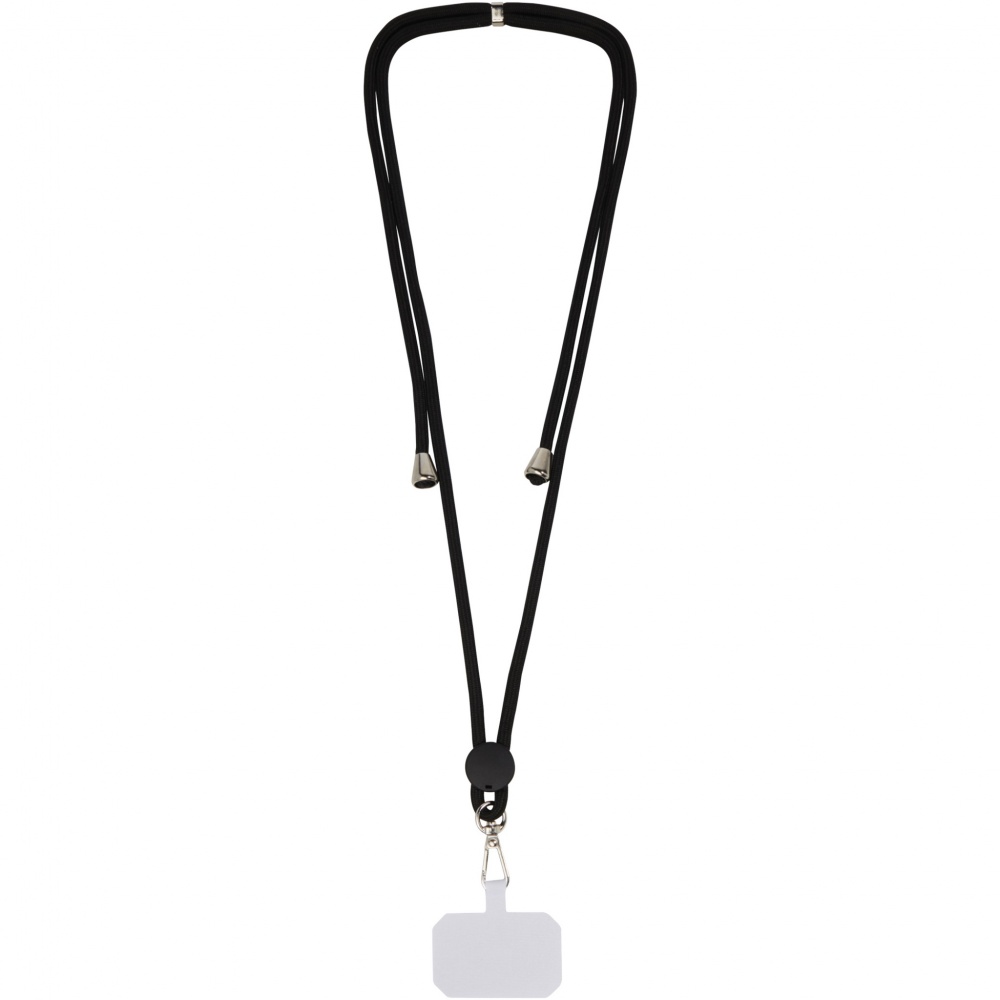 Logo trade promotional giveaways picture of: Kubi phone lanyard