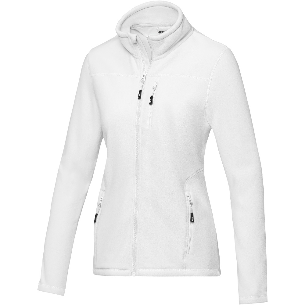 Logotrade promotional merchandise photo of: Amber women's GRS recycled full zip fleece jacket