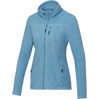 Logotrade promotional product image of: Amber women's GRS recycled full zip fleece jacket