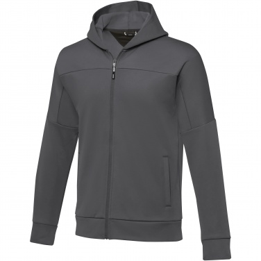 Logo trade corporate gifts image of: Nubia men's performance full zip knit jacket