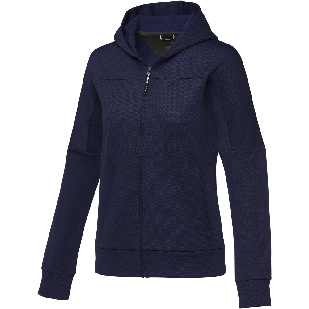 Logo trade promotional products picture of: Nubia women's performance full zip knit jacket