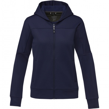 Logo trade promotional product photo of: Nubia women's performance full zip knit jacket