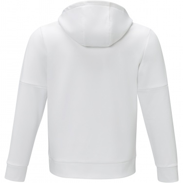 Logo trade promotional giveaways image of: Sayan men's half zip anorak hooded sweater