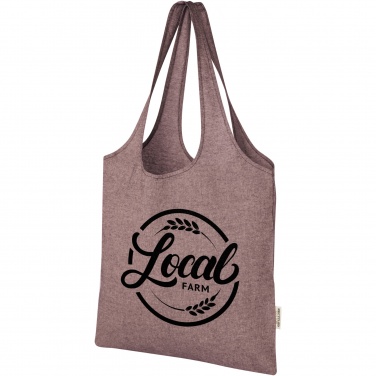 Logotrade corporate gift picture of: Pheebs 150 g/m² recycled cotton trendy tote bag 7L