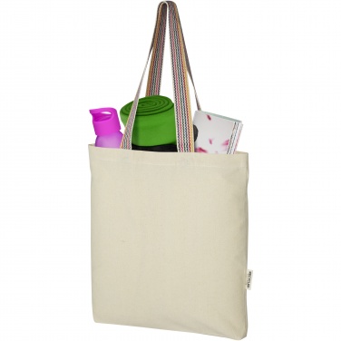 Logotrade corporate gifts photo of: Rainbow 180 g/m² recycled cotton tote bag 5L