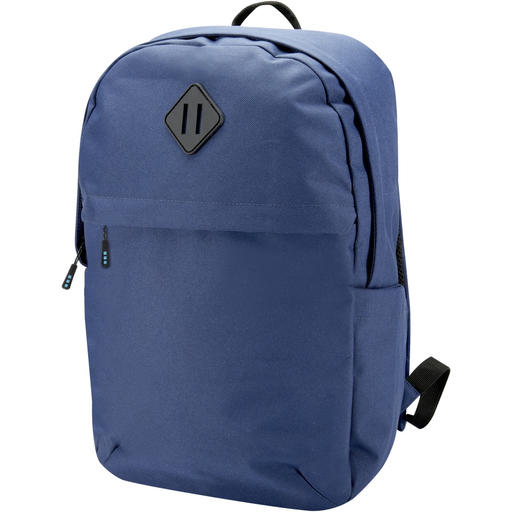 Logo trade promotional products picture of: REPREVE® Our Ocean™ Commuter 15" GRS RPET laptop backpack 19L