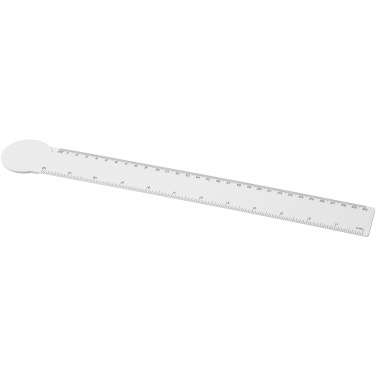 Logotrade promotional giveaway picture of: Tait 30cm circle-shaped recycled plastic ruler