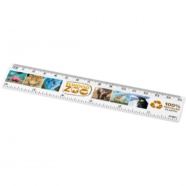 Logotrade promotional item image of: Refari 15 cm recycled plastic ruler