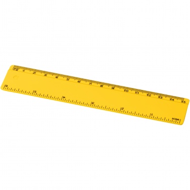 Logotrade promotional product picture of: Refari 15 cm recycled plastic ruler