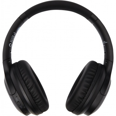 Logo trade promotional giveaways image of: Loop recycled plastic Bluetooth® headphones