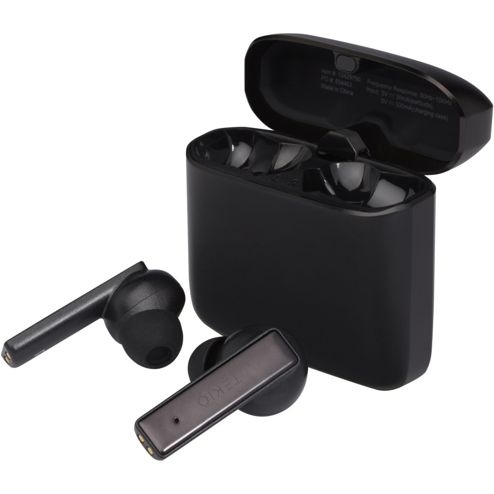 Logo trade promotional giveaway photo of: Hybrid premium True Wireless earbuds