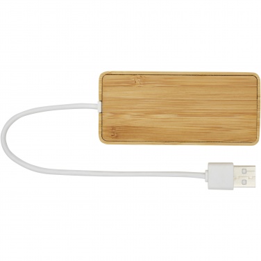 Logotrade advertising product picture of: Tapas bamboo USB hub