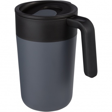 Logo trade corporate gifts image of: Nordia 400 ml double-wall recycled mug