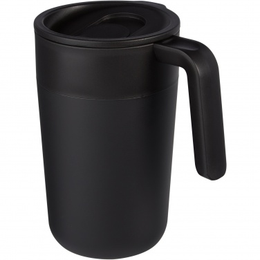 Logo trade corporate gifts image of: Nordia 400 ml double-wall recycled mug