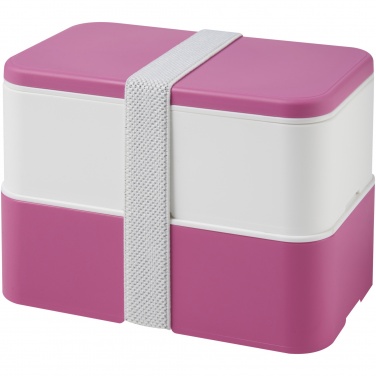 Logo trade promotional products picture of: MIYO double layer lunch box