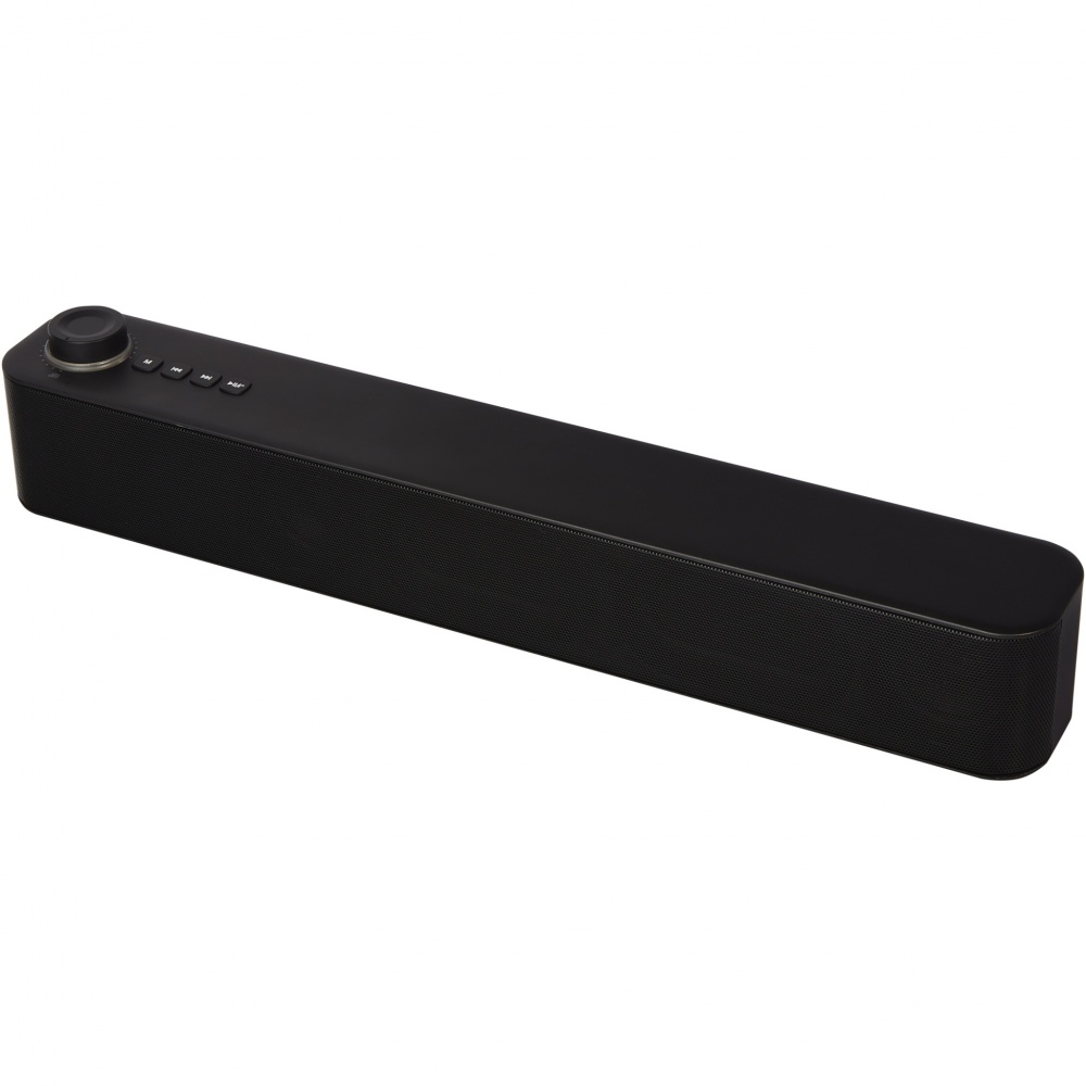 Logo trade advertising products picture of: Hybrid 2 x 5W premium Bluetooth® sound bar