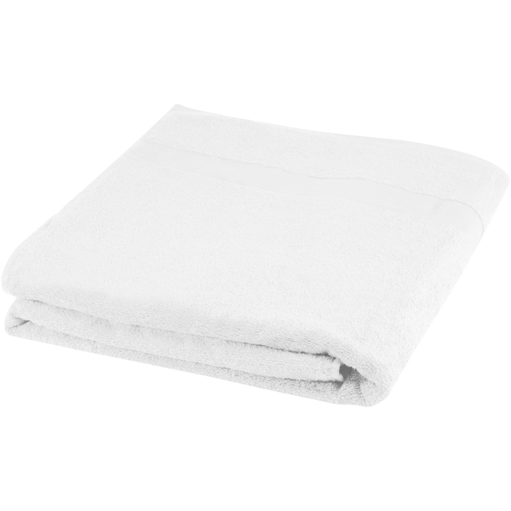 Logo trade corporate gifts image of: Evelyn 450 g/m² cotton towel 100x180 cm