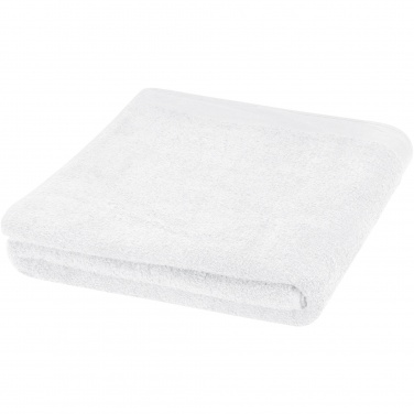 Logo trade business gifts image of: Riley 550 g/m² cotton towel 100x180 cm