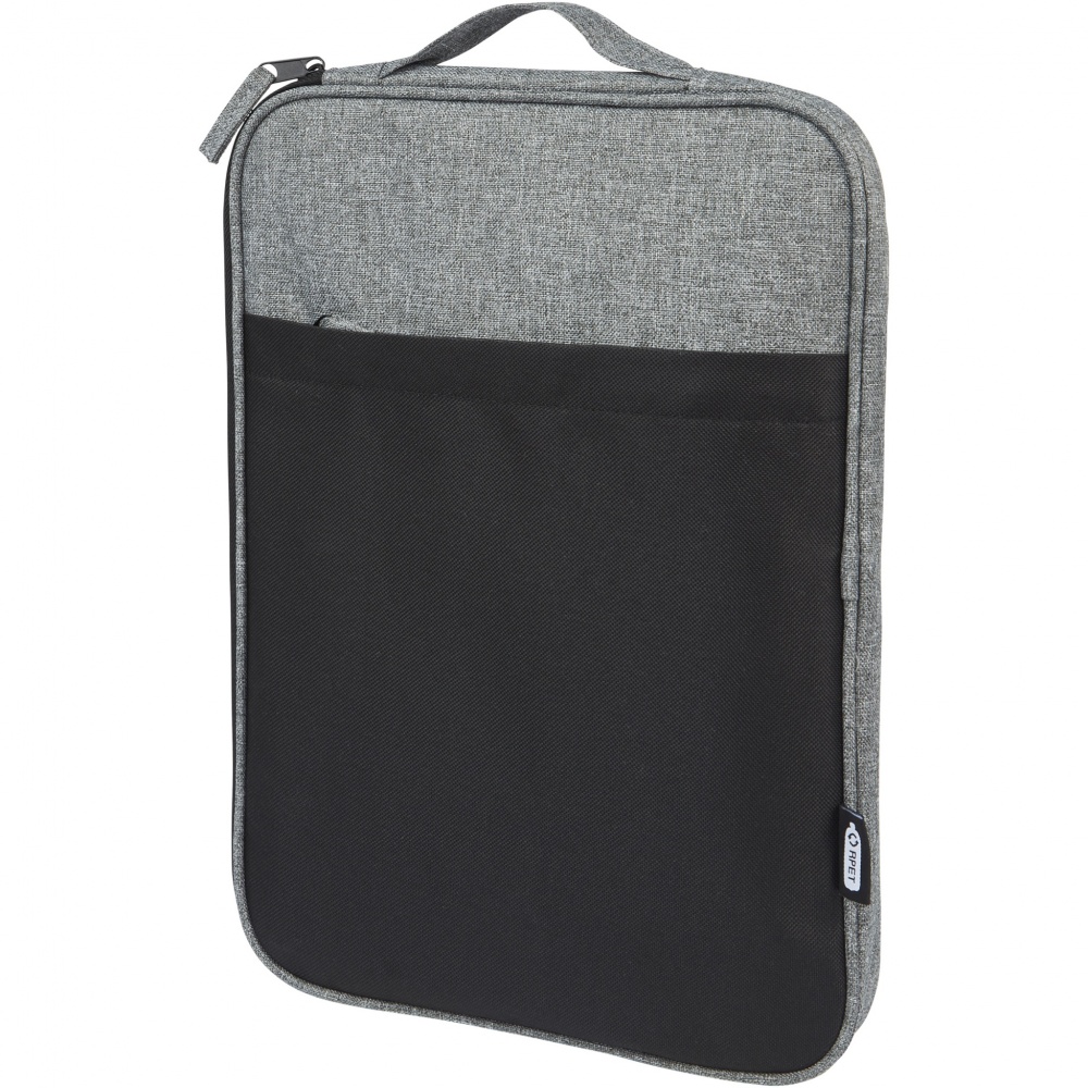 Logo trade promotional giveaways image of: Reclaim 14" GRS recycled two-tone laptop sleeve 2.5L