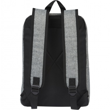 Logo trade promotional merchandise photo of: Reclaim 15" GRS recycled two-tone laptop backpack 14L