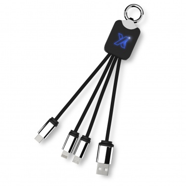 Logo trade business gifts image of: SCX.design C15 quatro light-up cable