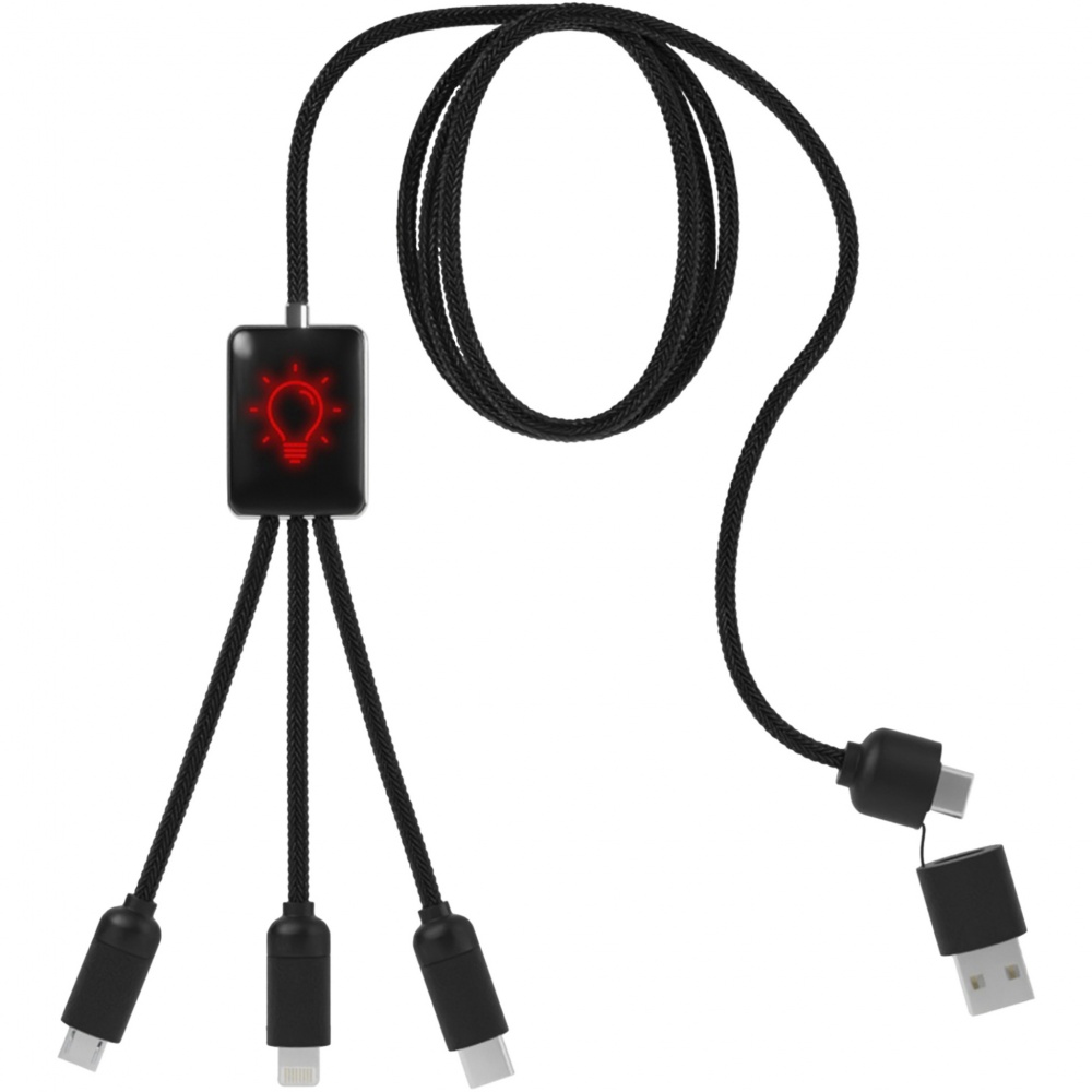 Logotrade promotional gift picture of: SCX.design C28 5-in-1 extended charging cable